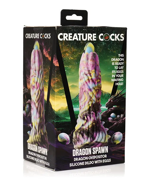 Creature Cocks Dragon Spawn Ovipositor with Eggs