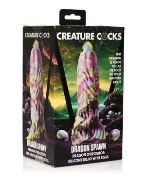 Creature Cocks Dragon Spawn Ovipositor with Eggs