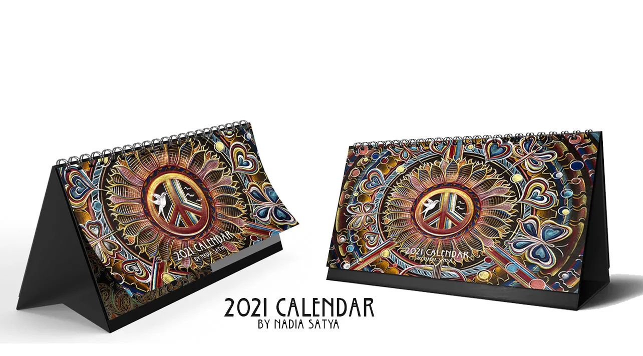 Desk Calendar 2021