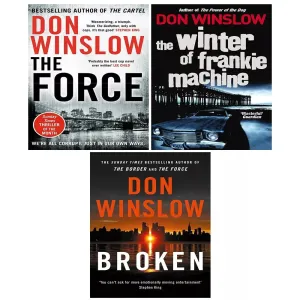 Don Winslow Collection 3 Books Set Force,Broken, Winter of Frankie Machine