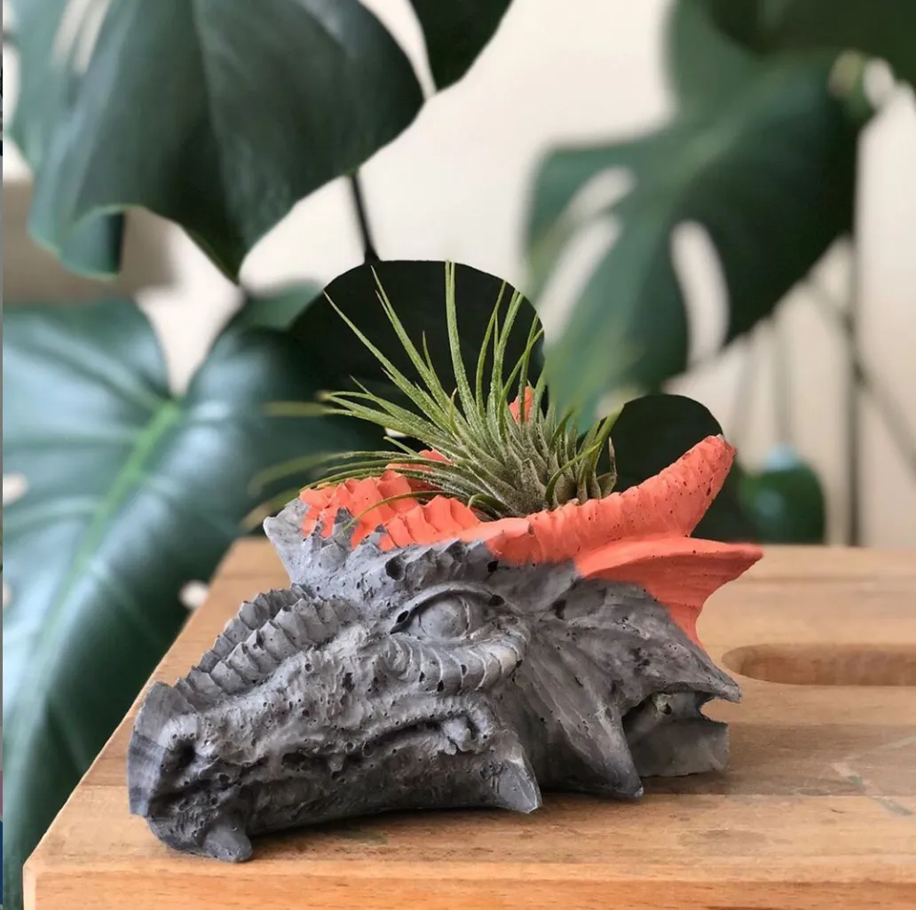 Dragon Head Planter
