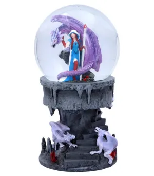 Dragon Mage Snow Globe