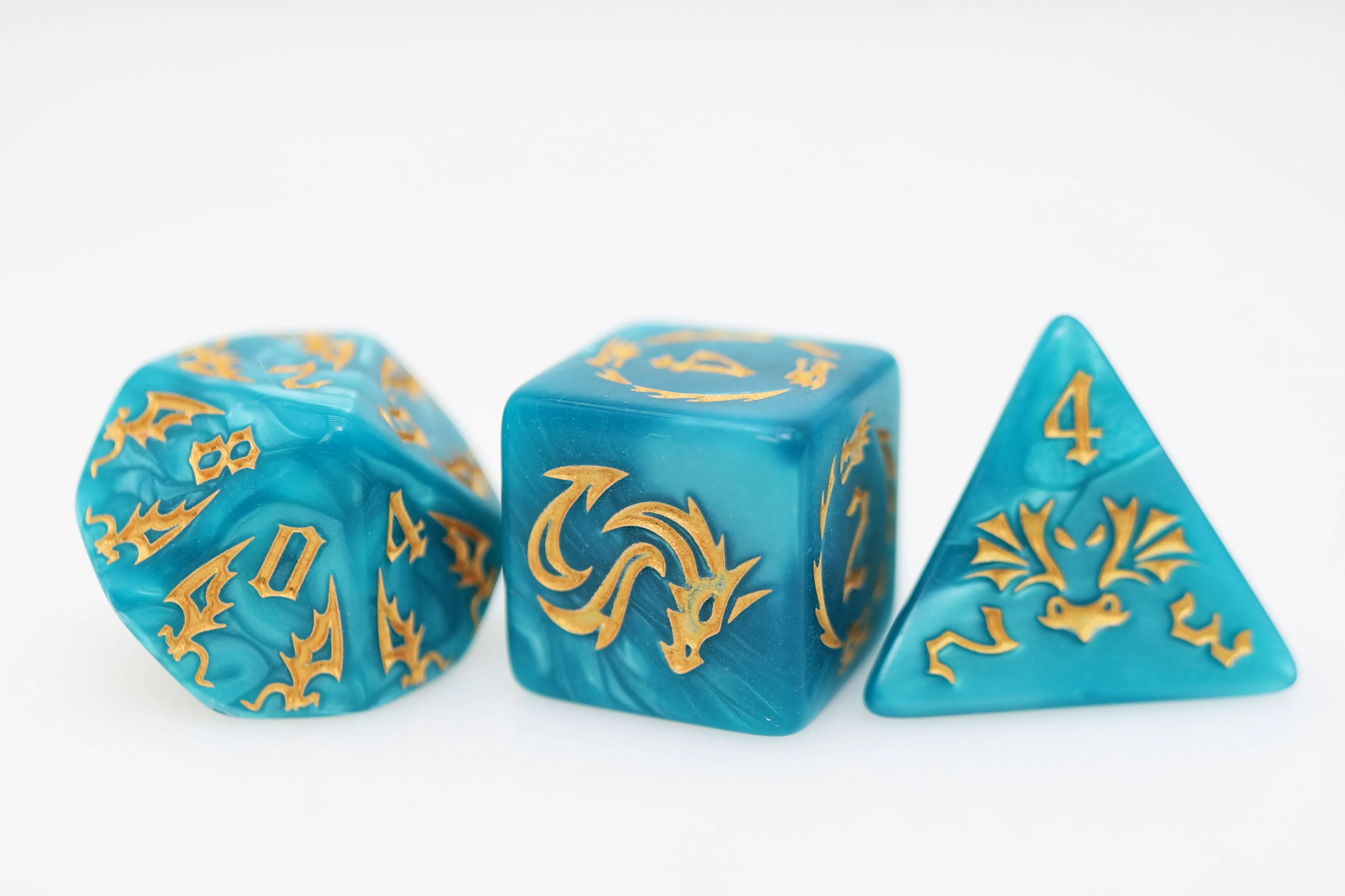 Drake's Flight: Cobalt RPG Dice Set