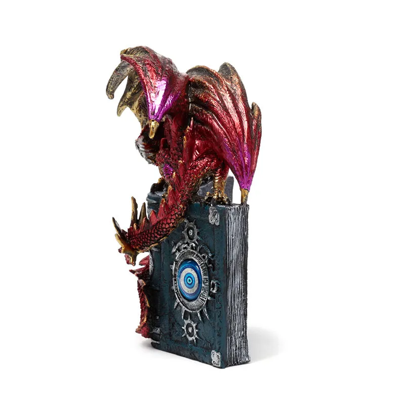 Enchanted Nightmare Dragon - All Seeing Book Fire