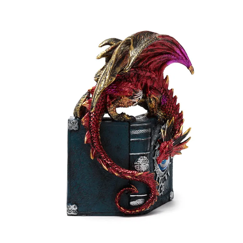 Enchanted Nightmare Dragon - All Seeing Book Fire