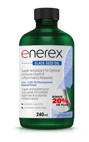Enerex Black Seed Oil BONUS SIZE (240 mL)