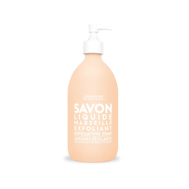 Exfoliating Liquid Marseille Soap Extra Pur - Sparkling Citrus - 495ml