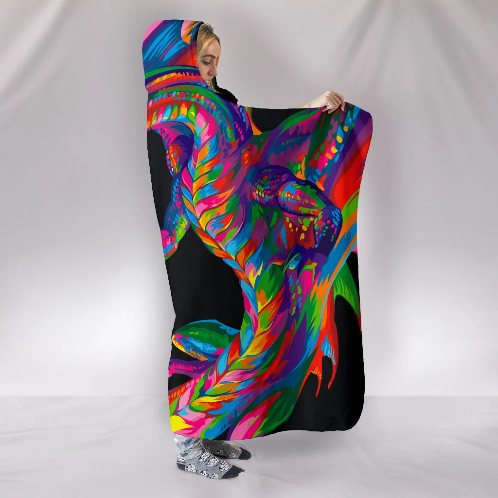 Fantasy Dragon Hooded Blanket - $79.99 - 89.99
