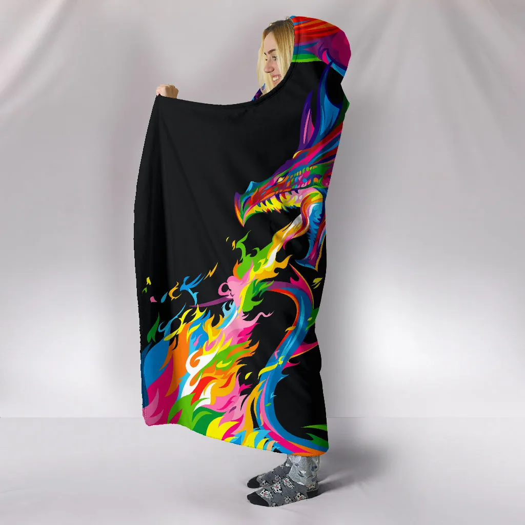 Fantasy Dragon Hooded Blanket - $79.99 - 89.99