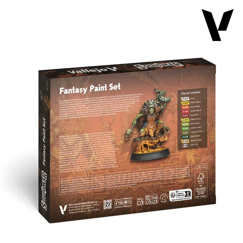 Fantasy Paint Set by Squidmar Miniatures