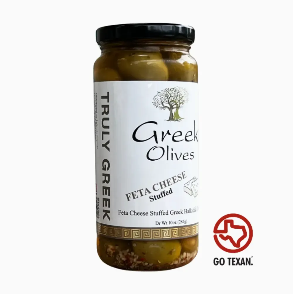 Feta Cheese Stuffed Greek Olives