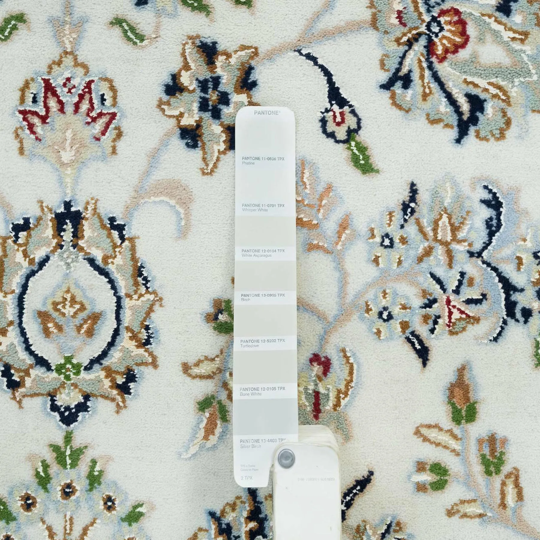 Fine Traditional Nain Design Hand-Knotted Wool & Silk Handmade Rug (Size 8.0 X 10.0) Cwral-9822