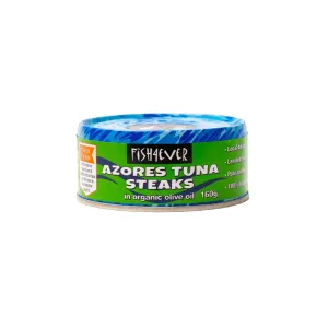 Fish4ever | Azores Skipjack tuna steaks in olive oil | 160g
