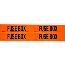 Fuse Box Conduit and Voltage Labels| Buy online