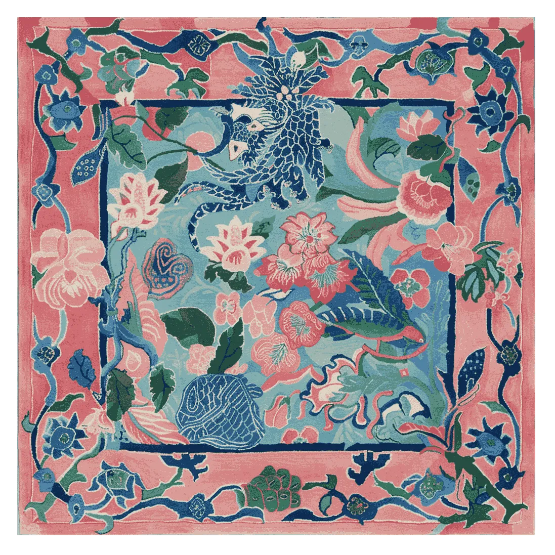 Garden of Legends Hand Tufted Rug