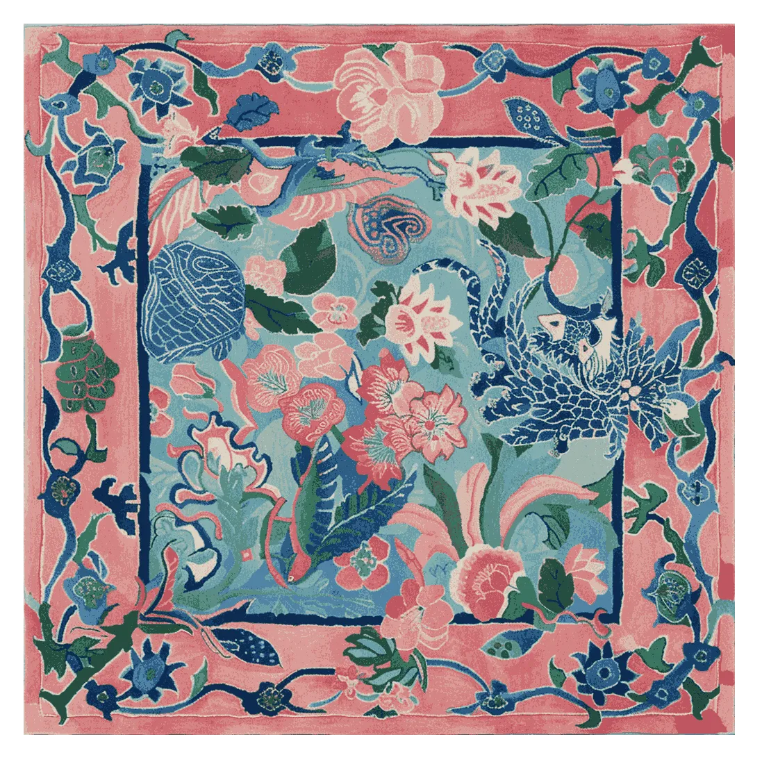 Garden of Legends Hand Tufted Rug