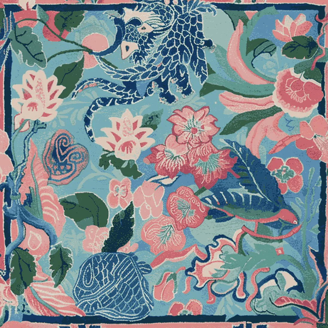 Garden of Legends Hand Tufted Rug