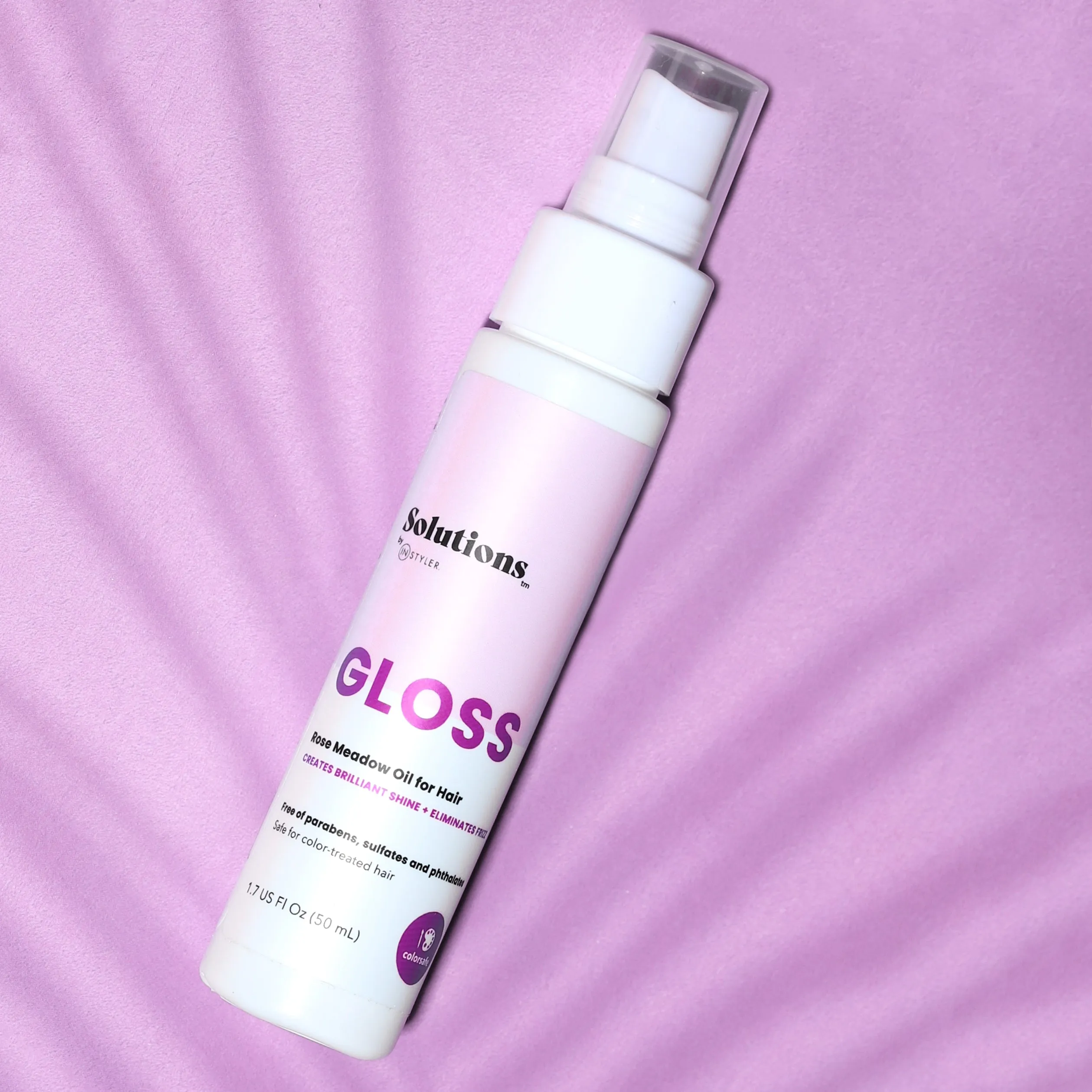 Gloss Rose Meadow Hair Oil by InStyler