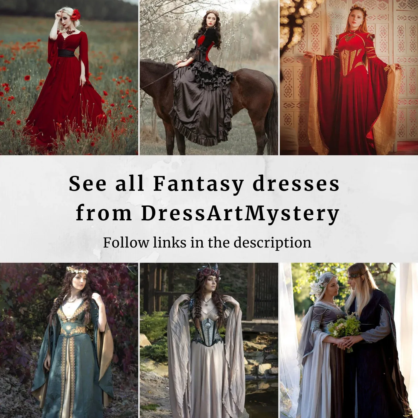 Gothic Fairy dragon style dress with ombre sleeves