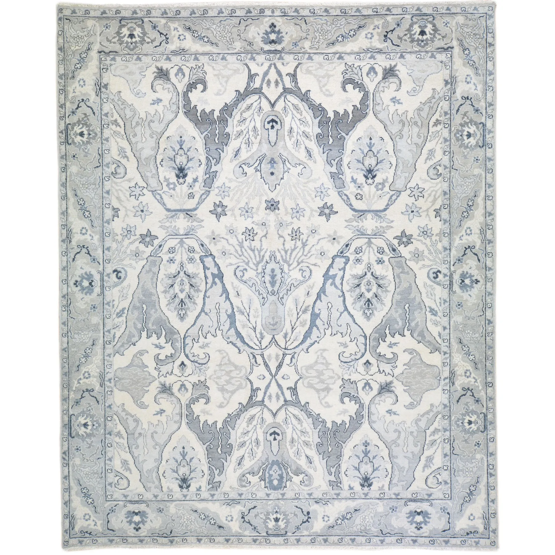 Hand-Knotted Afghan Tribal Chobi Traditional Design Wool Rug (Size 8.0 X 10.0) Cwral-9582