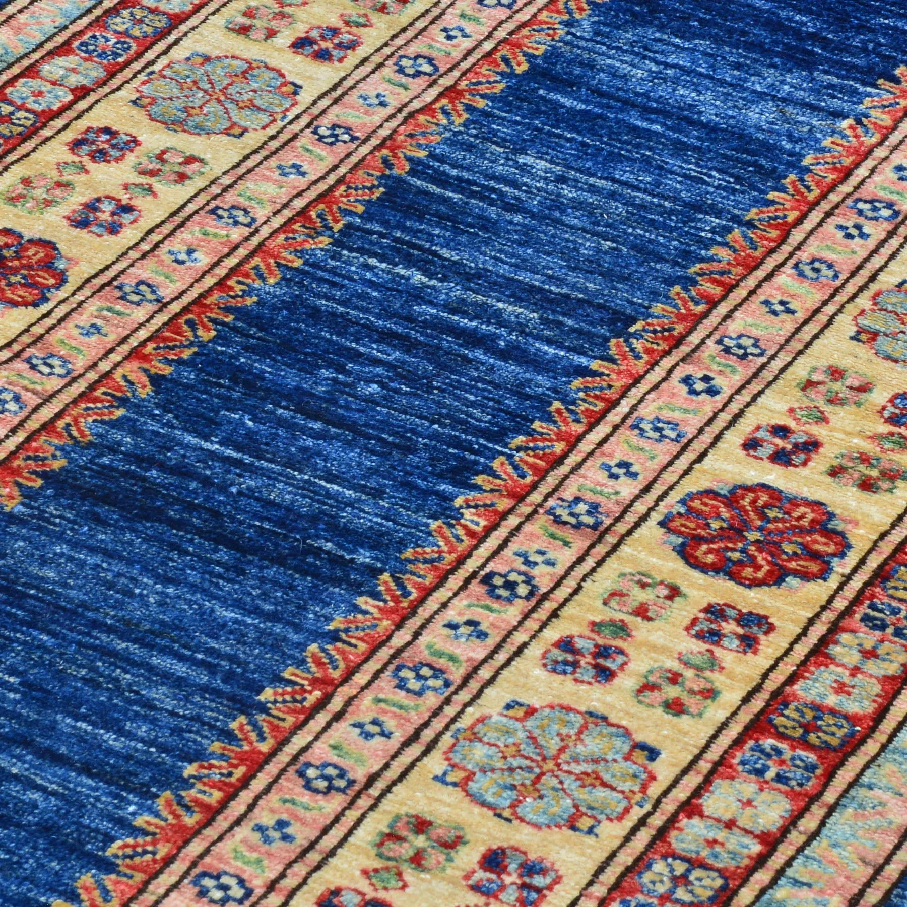 Hand-Knotted Caucasian Kazak Design Oriental Handmade Rug (Size 2.7 X 8.3) Cwral-10149