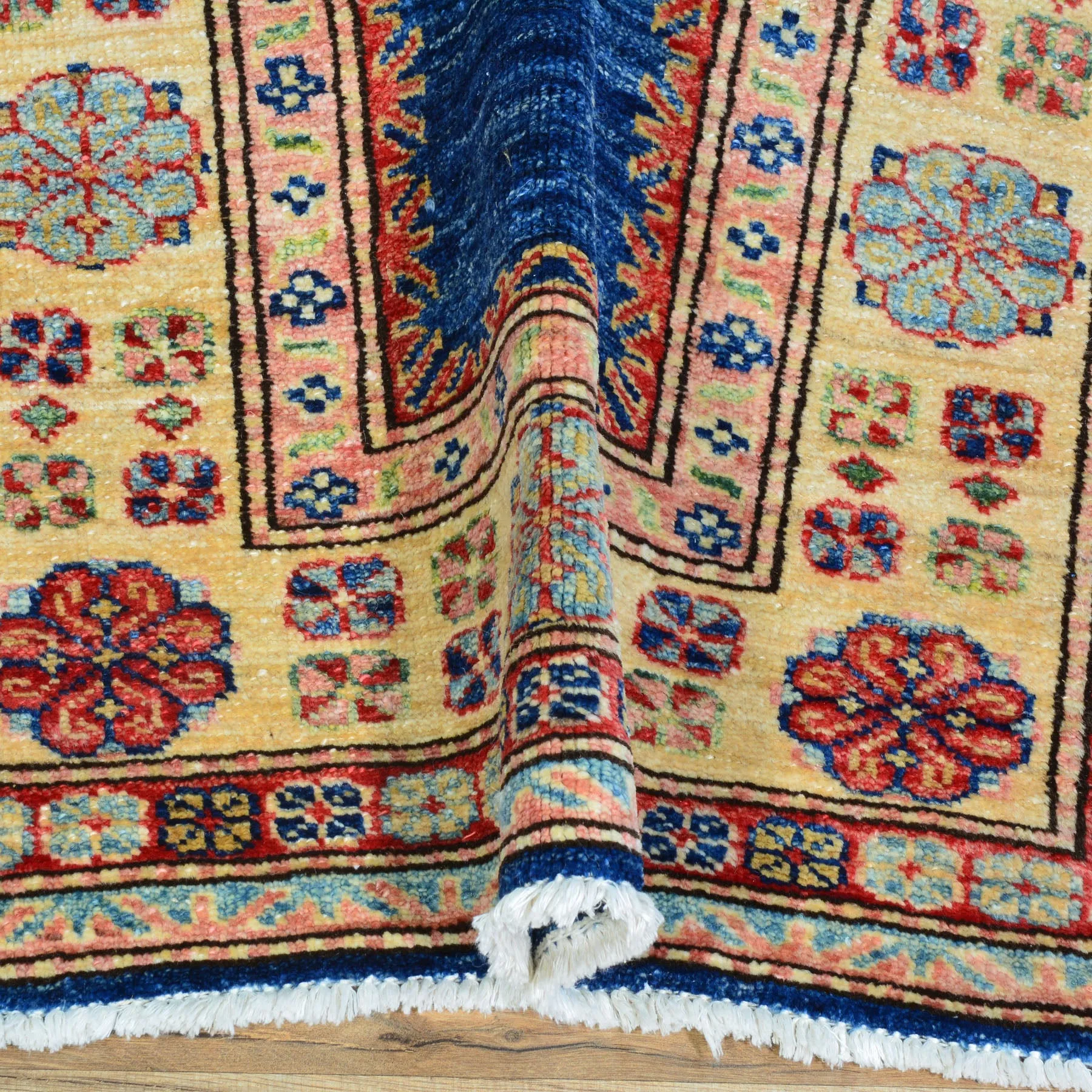 Hand-Knotted Caucasian Kazak Design Oriental Handmade Rug (Size 2.7 X 8.3) Cwral-10149