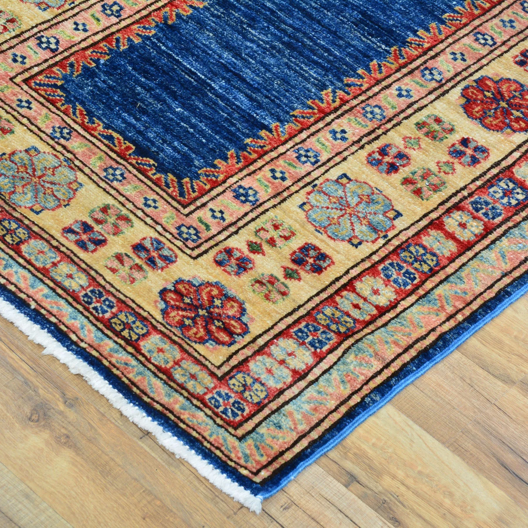 Hand-Knotted Caucasian Kazak Design Oriental Handmade Rug (Size 2.7 X 8.3) Cwral-10149