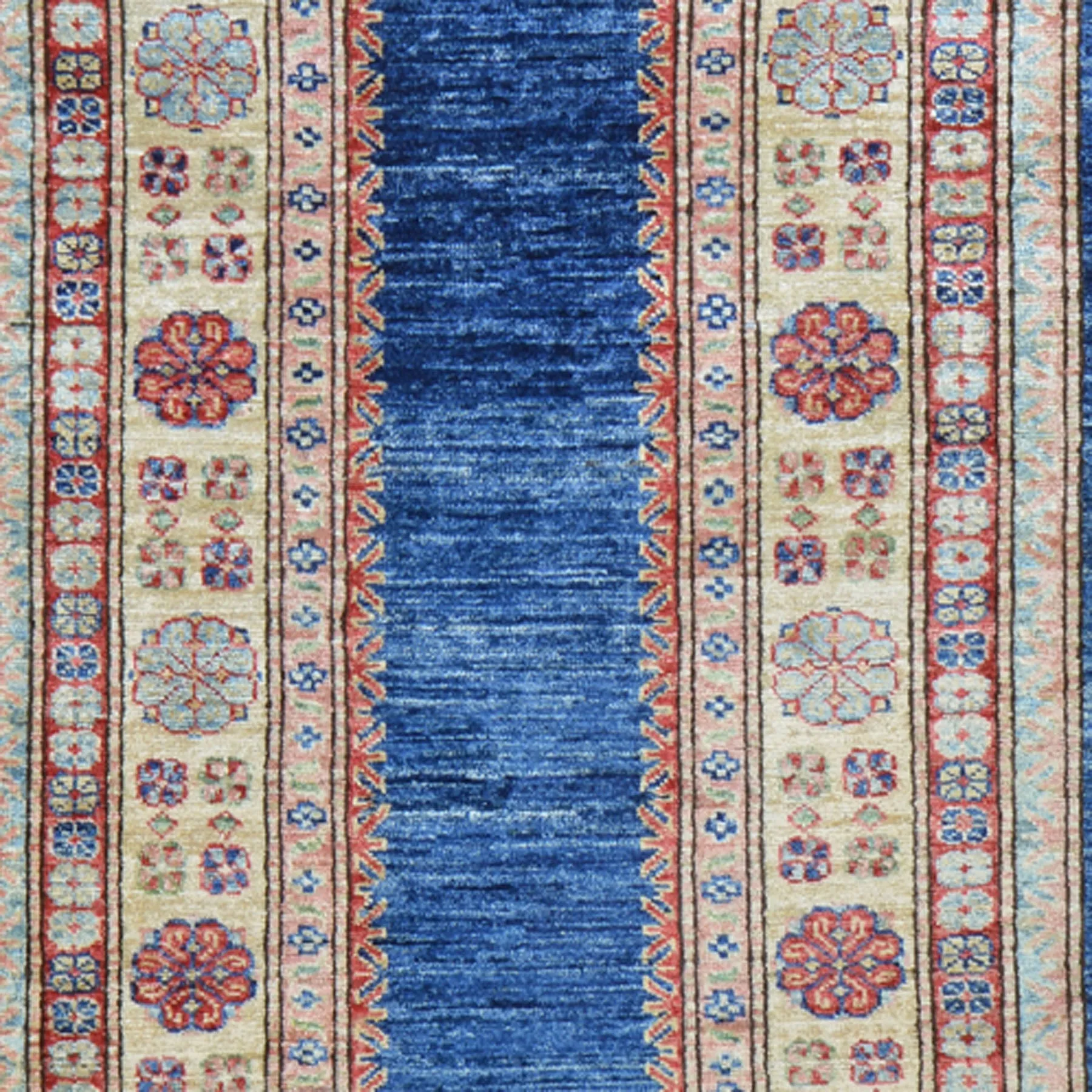 Hand-Knotted Caucasian Kazak Design Oriental Handmade Rug (Size 2.7 X 8.3) Cwral-10149