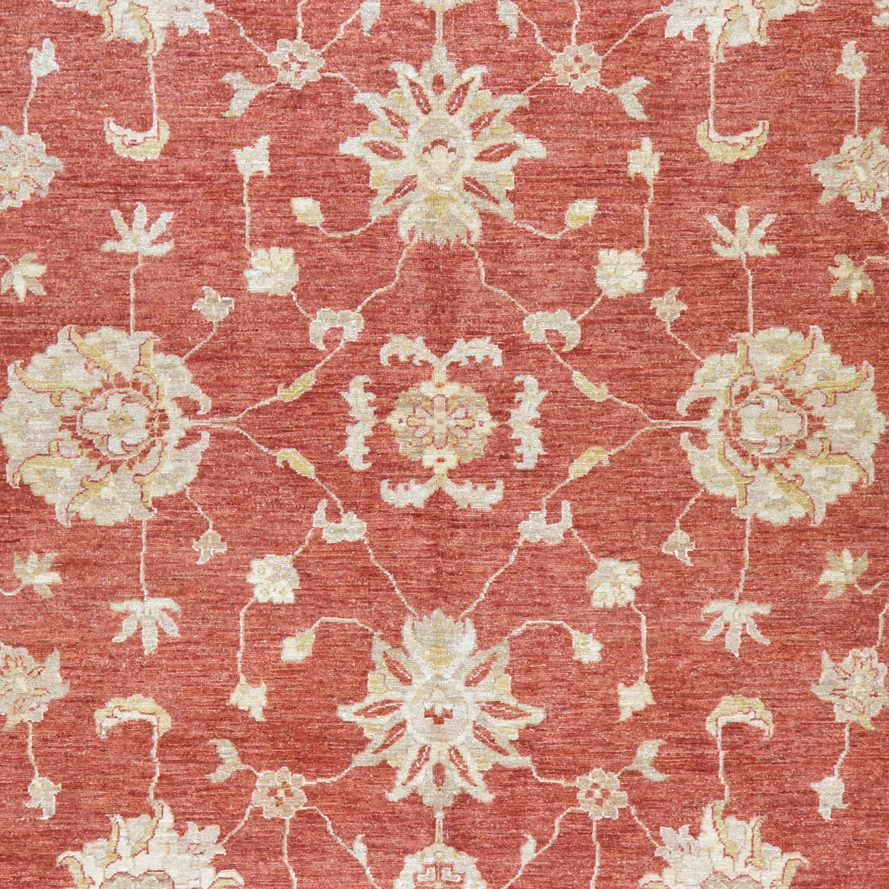 Hand-Knotted Chobi Tribal Oushak Design Wool Rug (Size 9.7 X 13.10) Cwral-7296