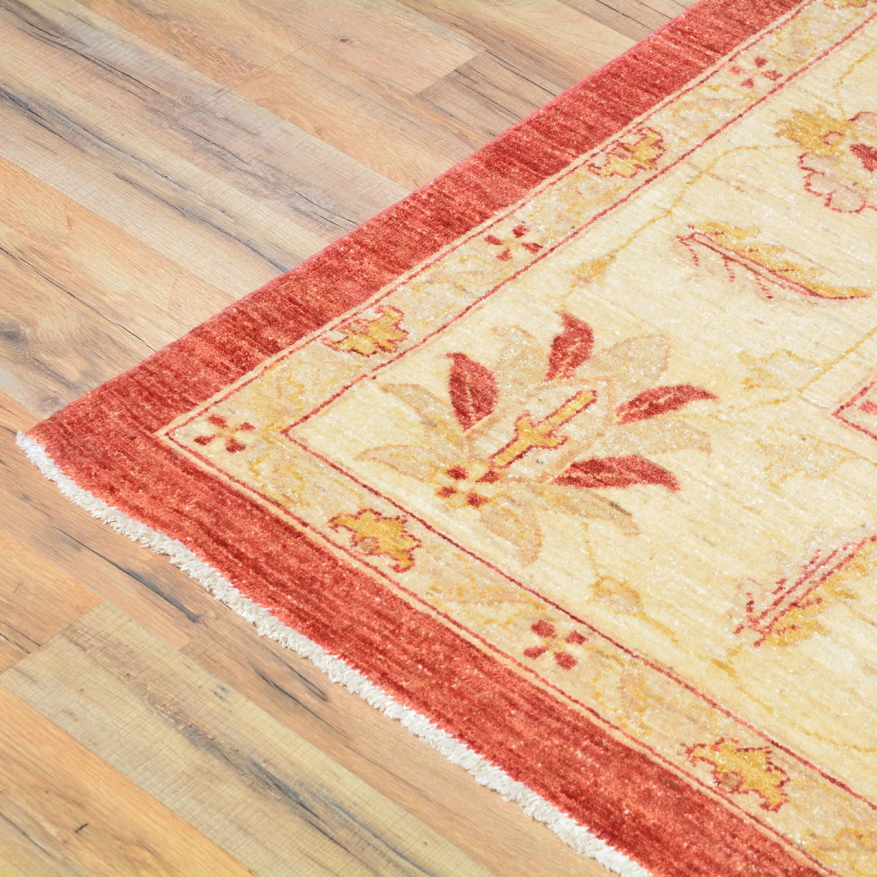 Hand-Knotted Chobi Tribal Oushak Design Wool Rug (Size 9.7 X 13.10) Cwral-7296