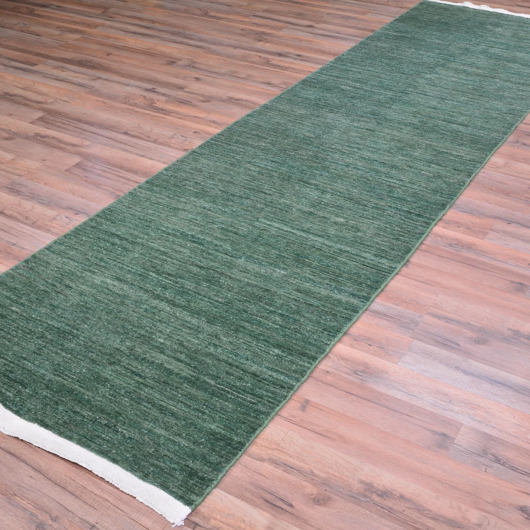 Hand-Knotted Contemporary Modern 100% Wool Handmade Rug (Size 2.8 X 9.6) Cwral-9702