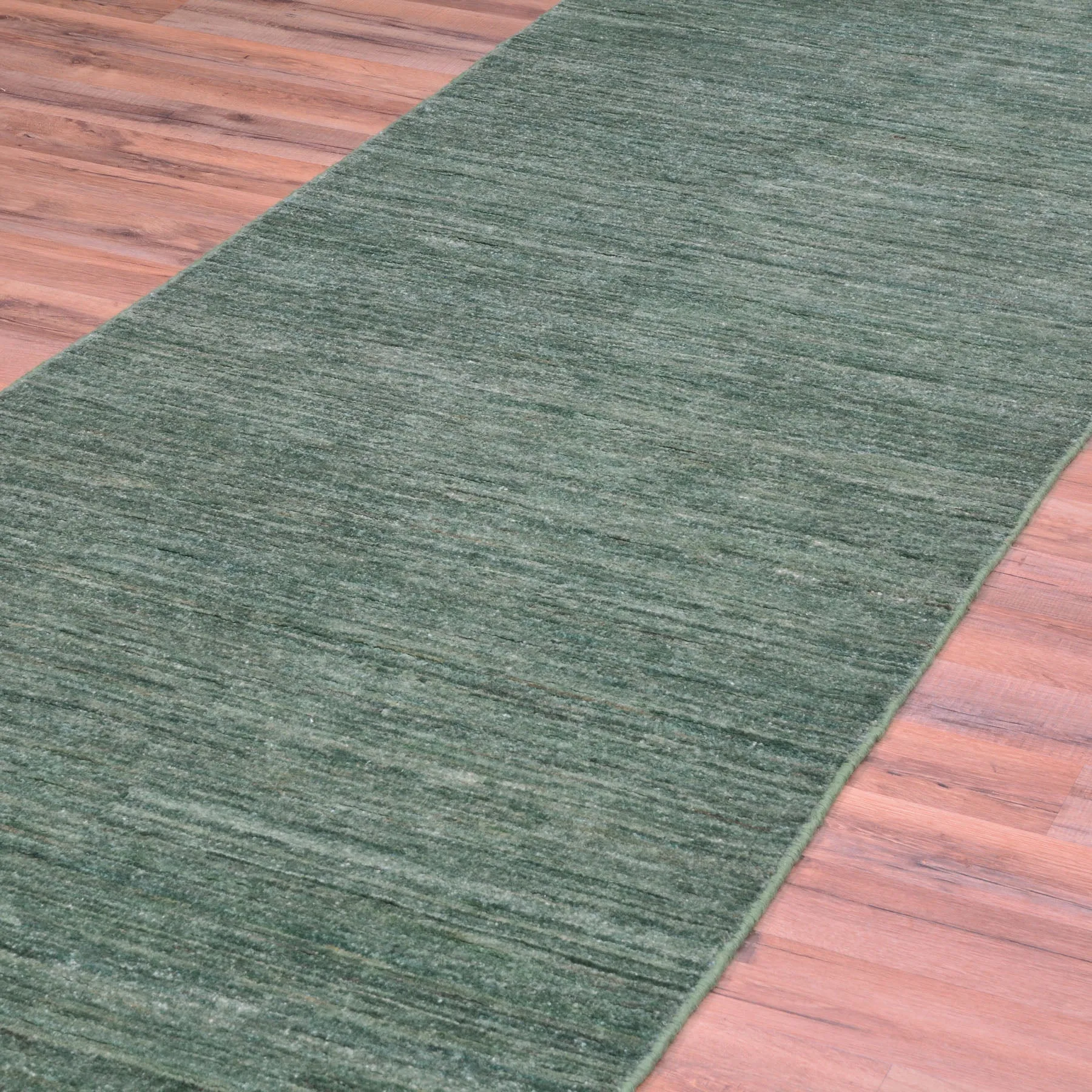 Hand-Knotted Contemporary Modern 100% Wool Handmade Rug (Size 2.8 X 9.6) Cwral-9702