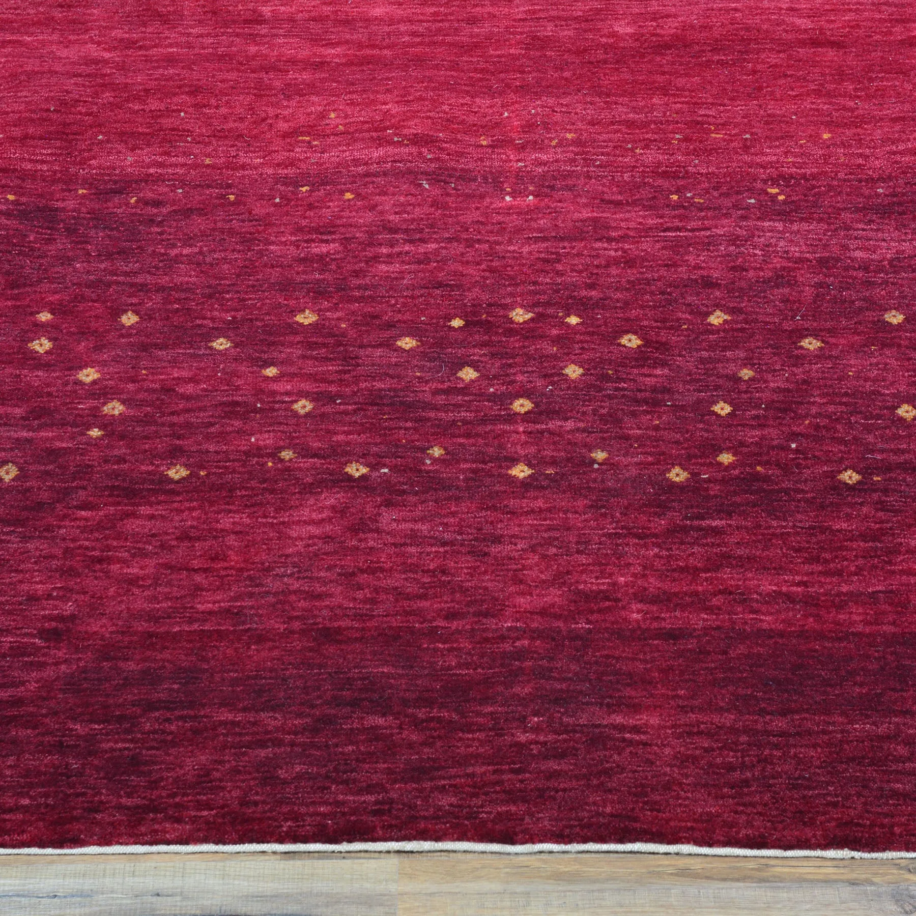 Hand-Knotted Contemporary Modern Gabbeh Wool Handmade Rug (Size 9.0 X 11.9) Cwral-6732