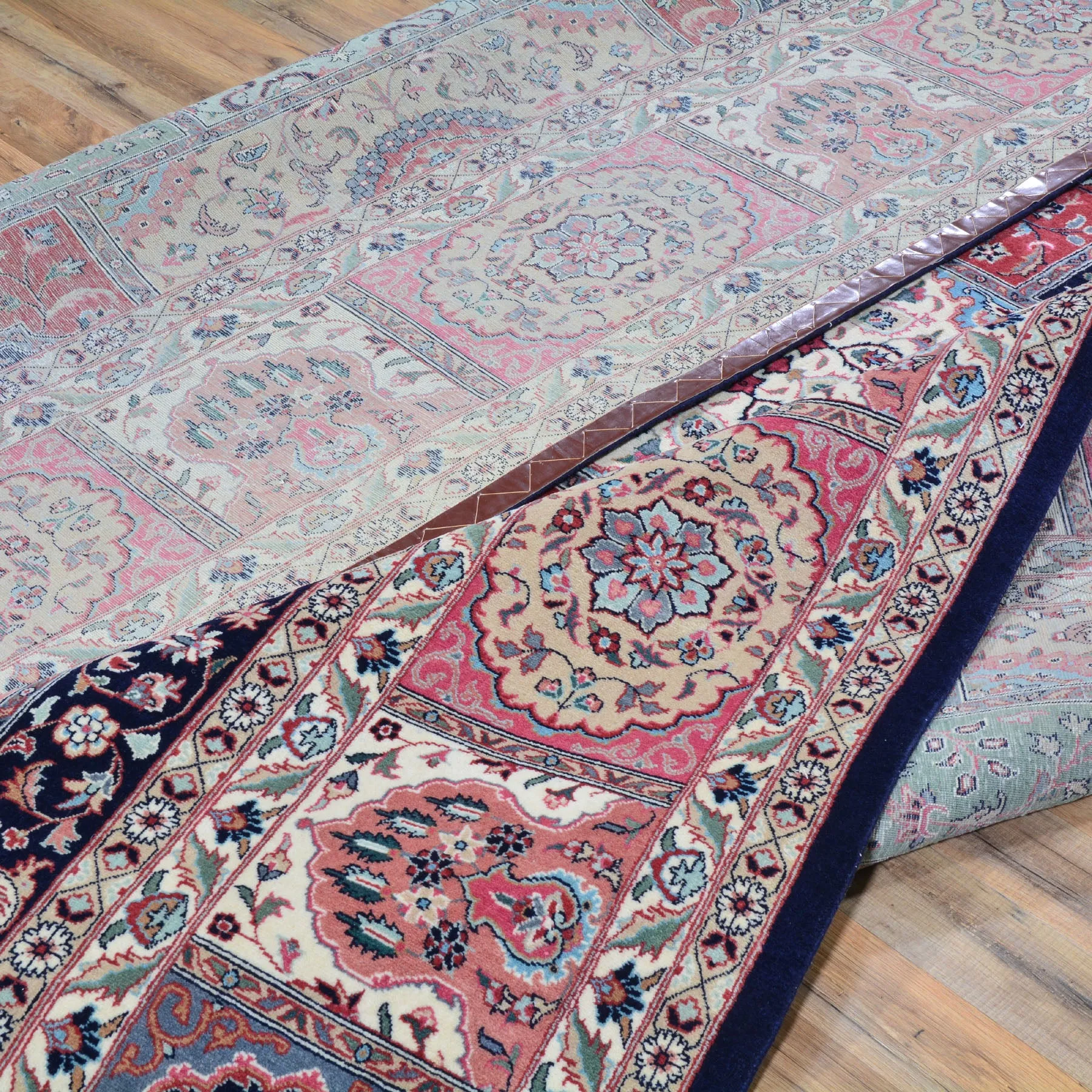 Hand-Knotted Fine Bakhtiari Persian Design Handmade Wool Rug (Size 9.5 X 12.5) Brral-4791