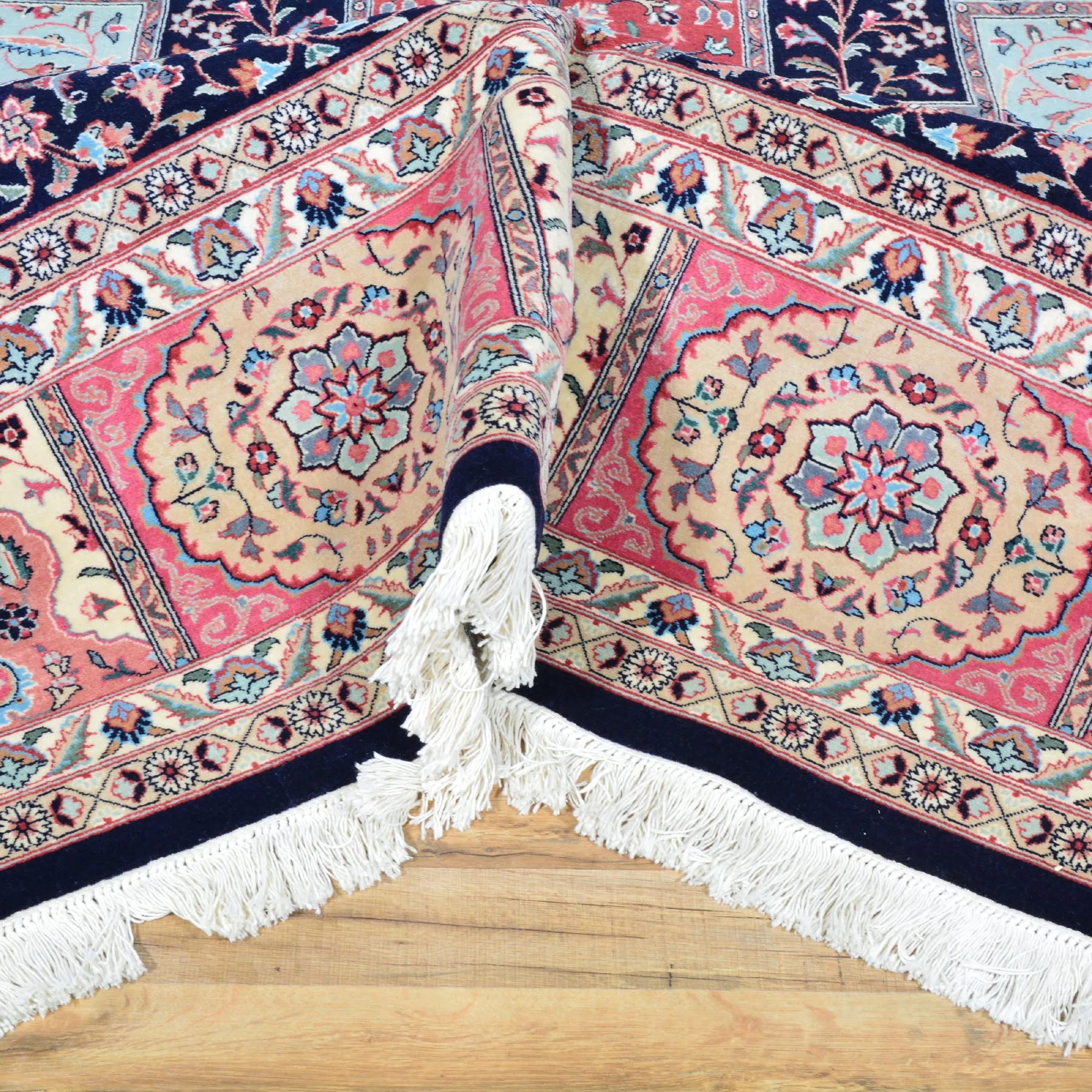 Hand-Knotted Fine Bakhtiari Persian Design Handmade Wool Rug (Size 9.5 X 12.5) Brral-4791