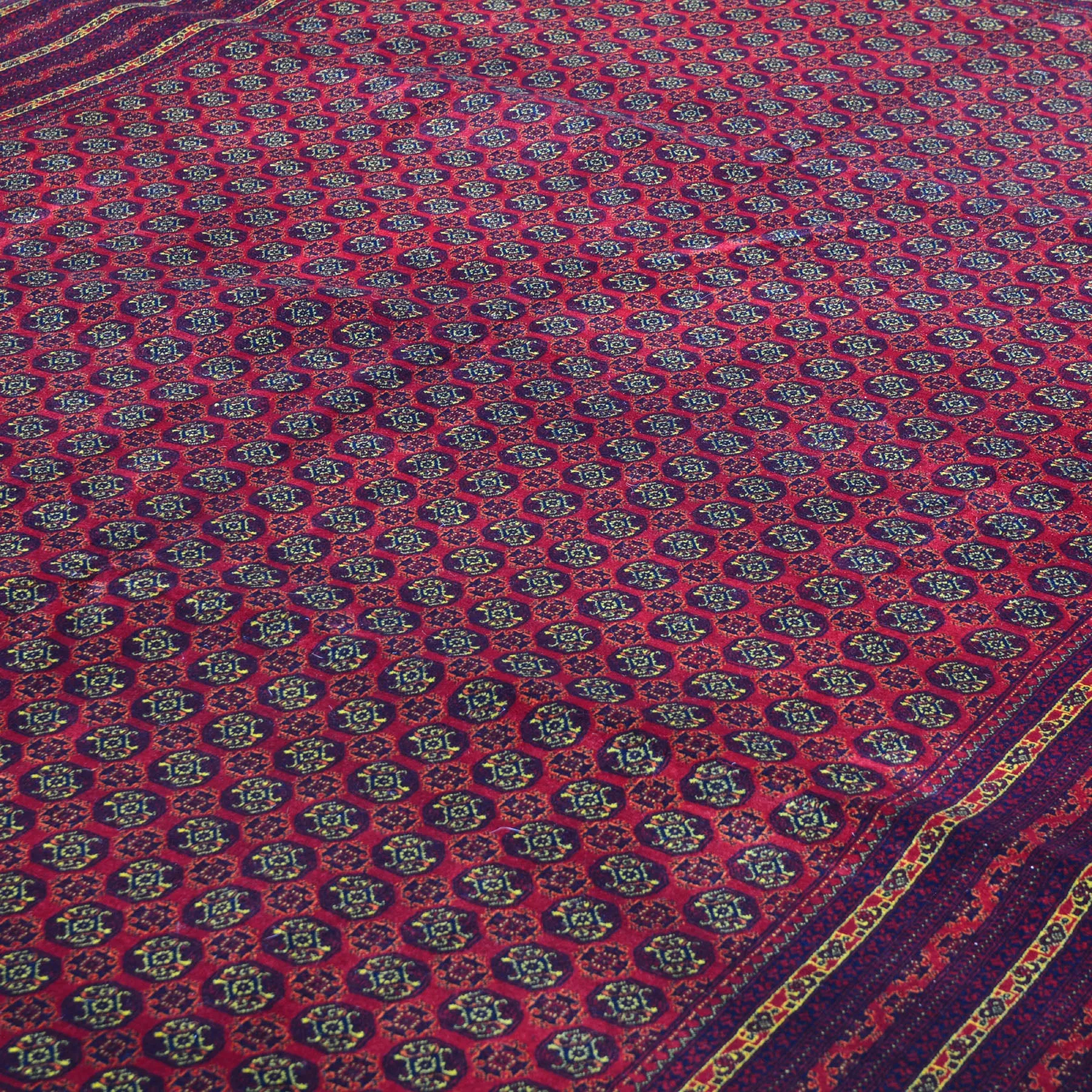 Hand-Knotted Fine Khawaja Roshani Wool Handmade Rug (Size 6.8 X 9.10) Cwral-8538
