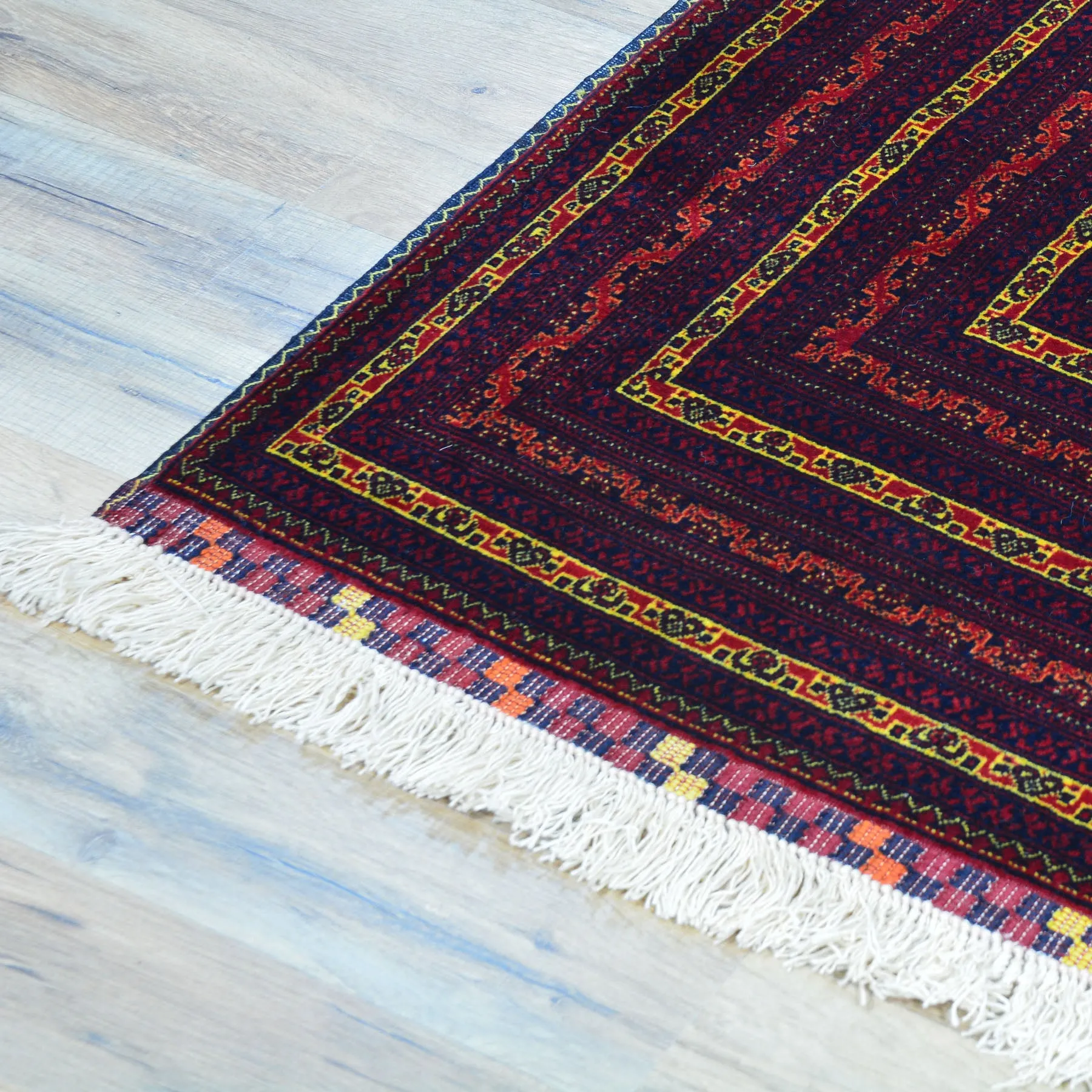 Hand-Knotted Fine Khawaja Roshani Wool Handmade Rug (Size 6.8 X 9.10) Cwral-8538