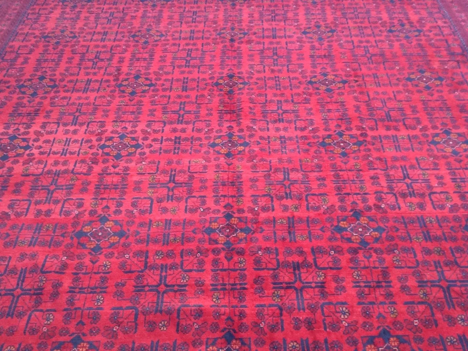 Hand-Knotted Fine Tribal Khal Mohammadi Turkoman Rug (Size 9.10 X 16.2) Brrsf-540