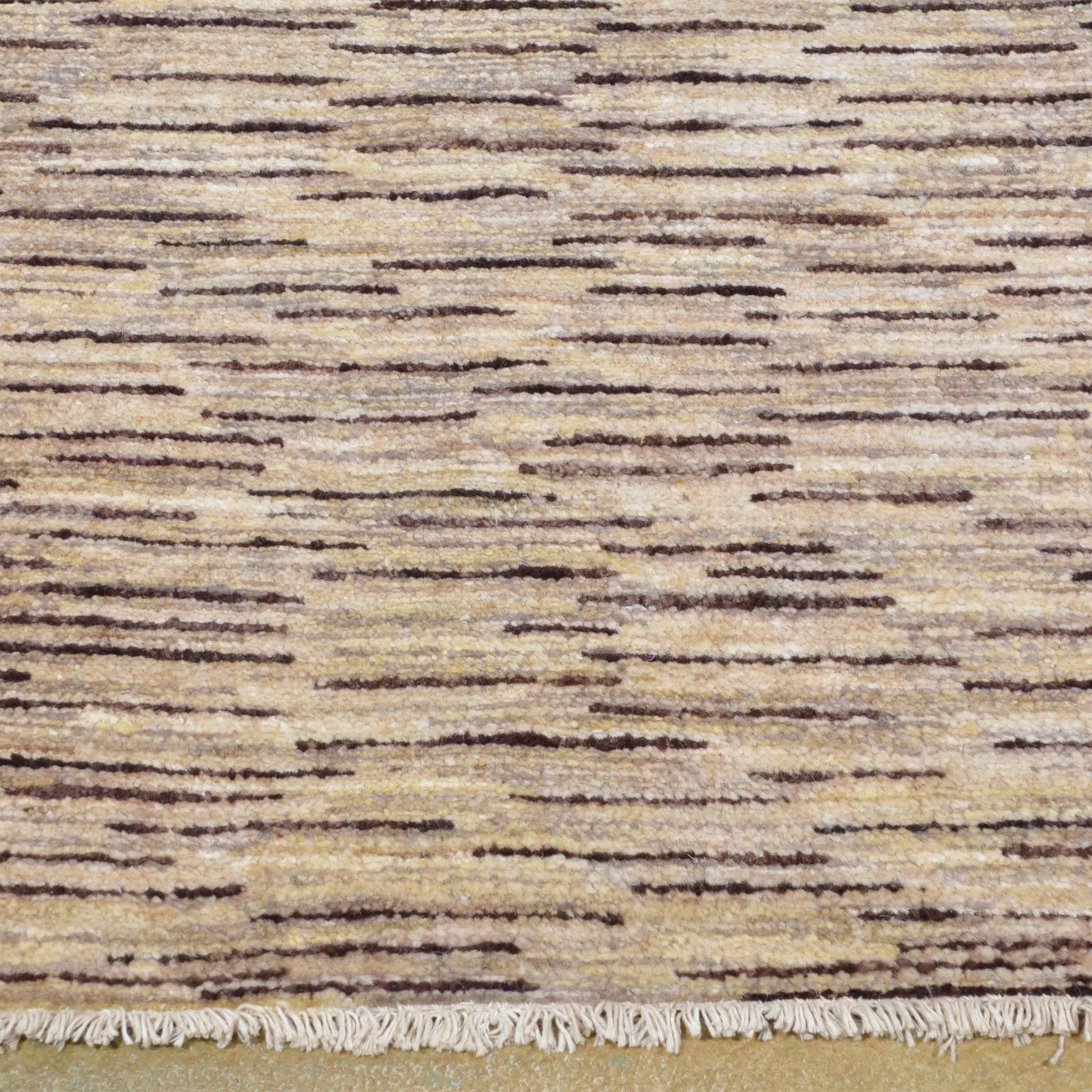 Hand-Knotted Gabbeh Design Wool Handmade Rug (Size 6.9 x10.2) Brral-954