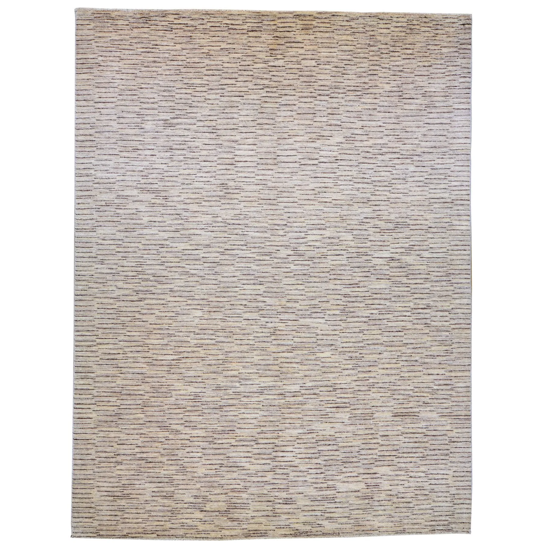 Hand-Knotted Gabbeh Design Wool Handmade Rug (Size 6.9 x10.2) Brral-954