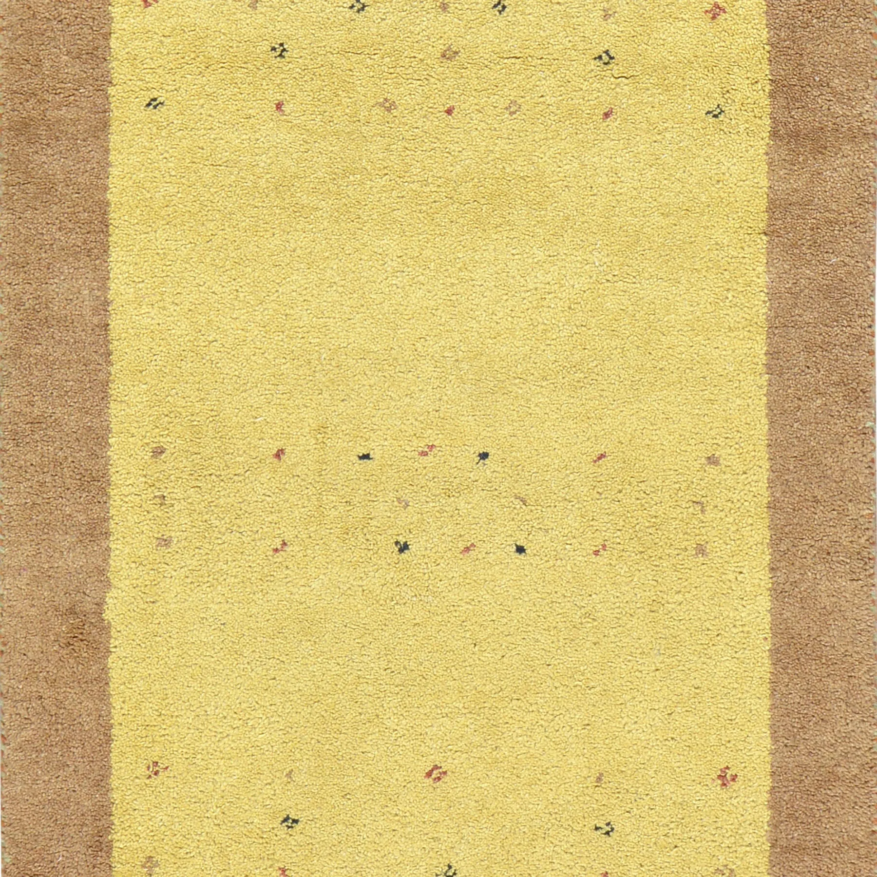 Hand-Knotted Gabbeh Modern Design Handmade Wool Rug (Size 2.9 X 9.9) Cwral-6843
