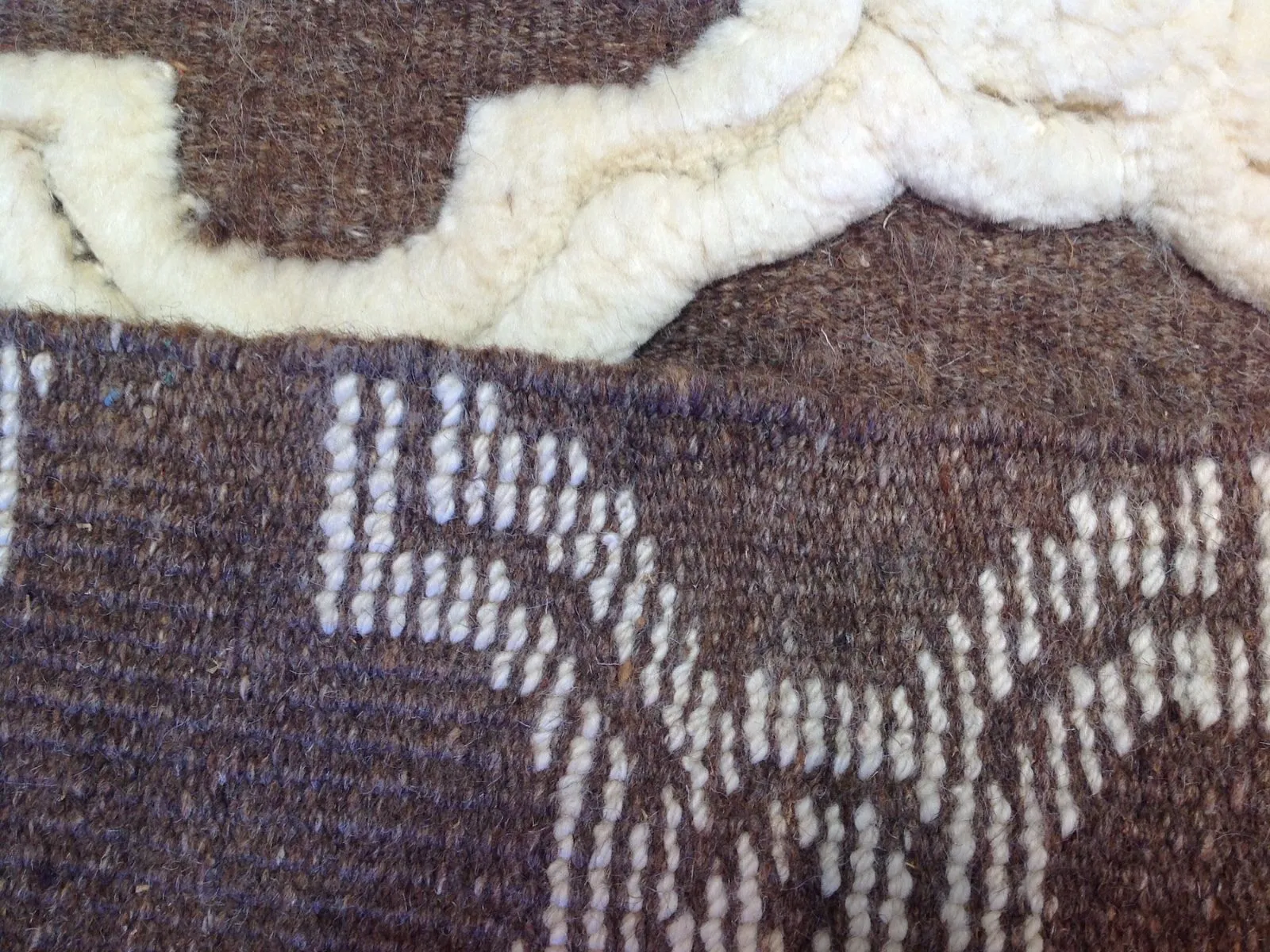 Hand-Knotted Handmade Berber Gabbeh Design Authentic Wool Rug (Size 5.2 X 7.0) Brral-789