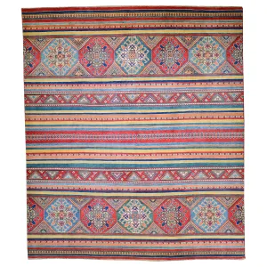 Hand-Knotted Korjan Design Handmade Wool Rug (Size 8.0 X 10) Brral-6126