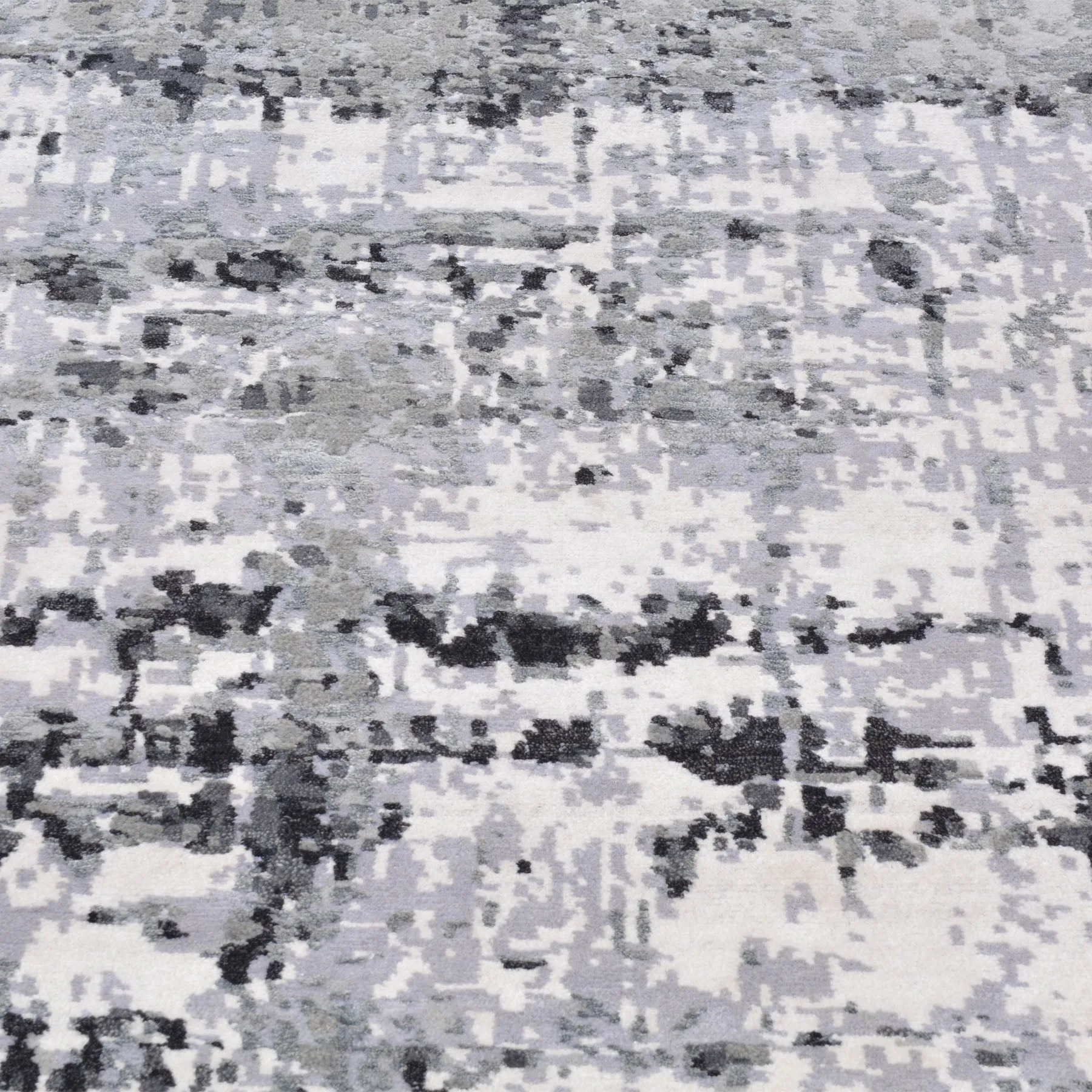 Hand-Knotted Modern Abstract Art Design Handmade Rug (Size 5.2 X 7.4) Brral-5418