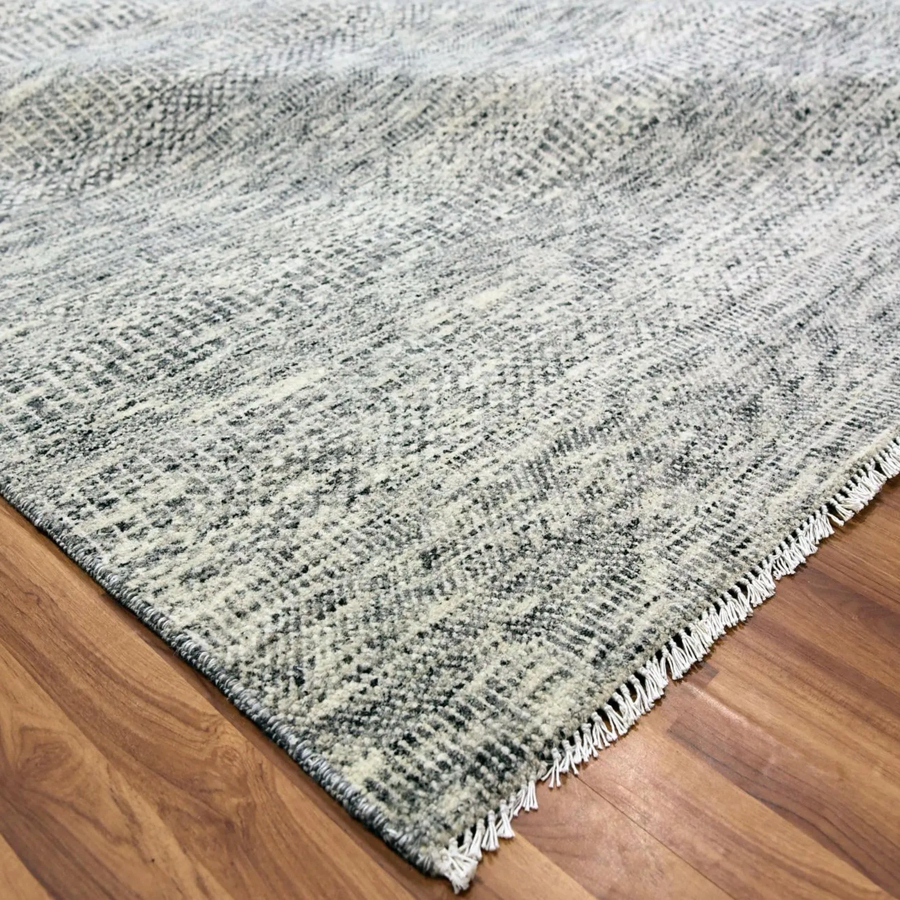 Hand-Knotted Modern Contemporary Design Oriental Handmade Rug (Size 11.11 X 17.10) Cwral-10404