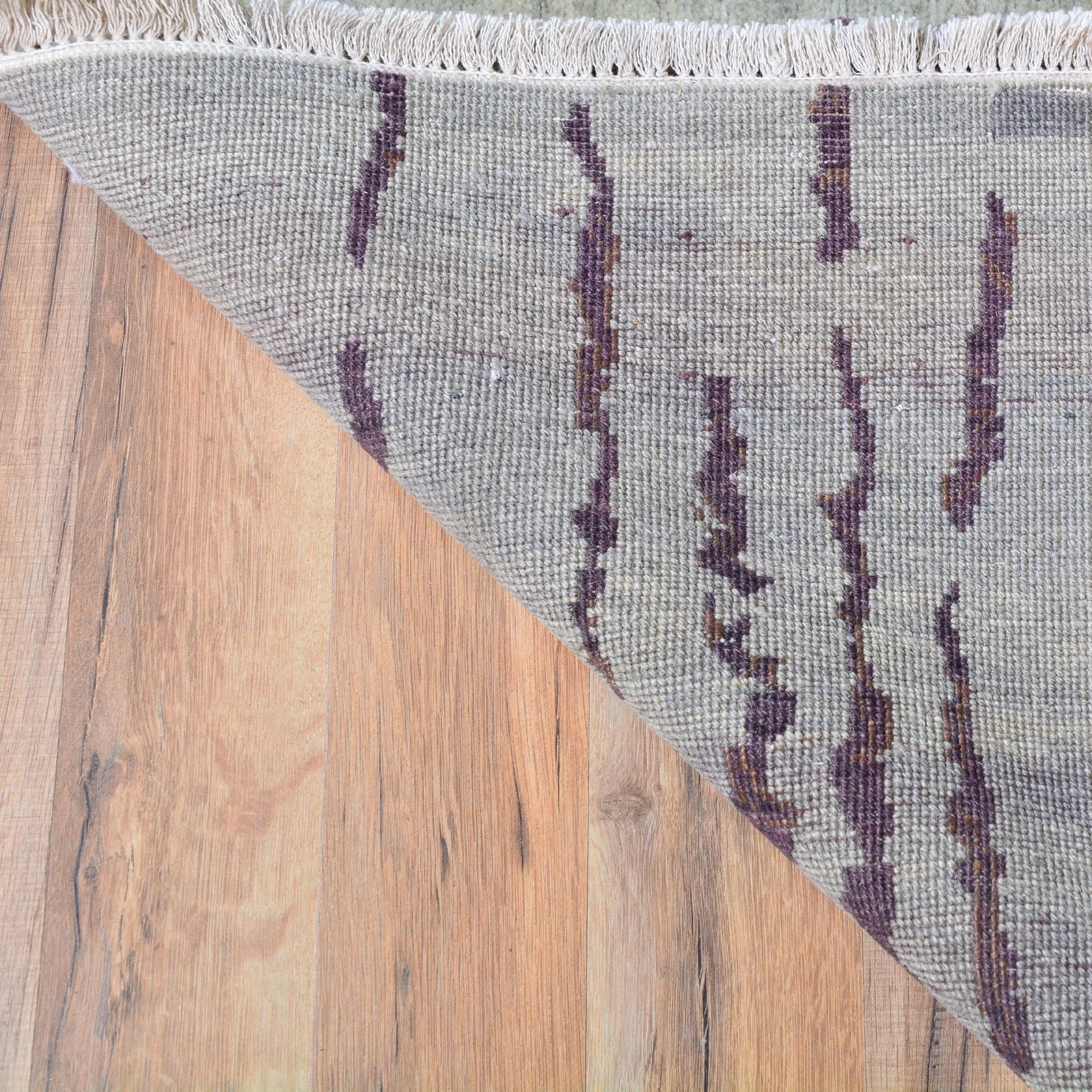 Hand-Knotted Modern Design Handmade Rug (Size 4.0 X 5.10) Brrsf-687
