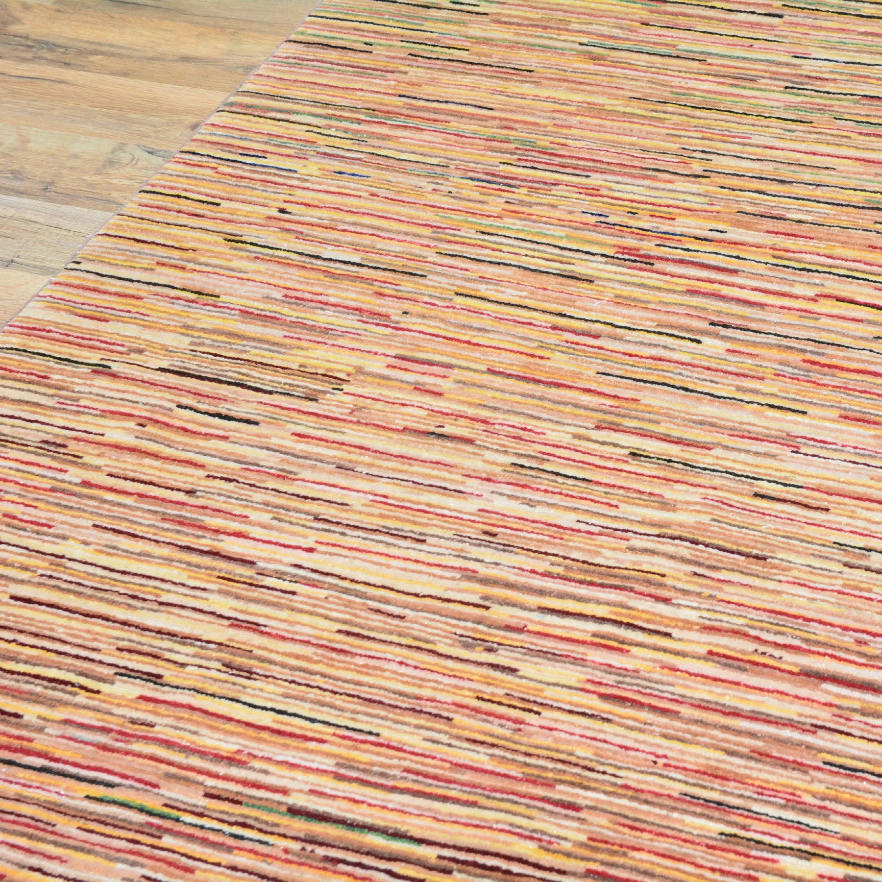 Hand-Knotted Modern Design Handmade Wool Rug (Size 3.0 X 4.10) Cwral-8478