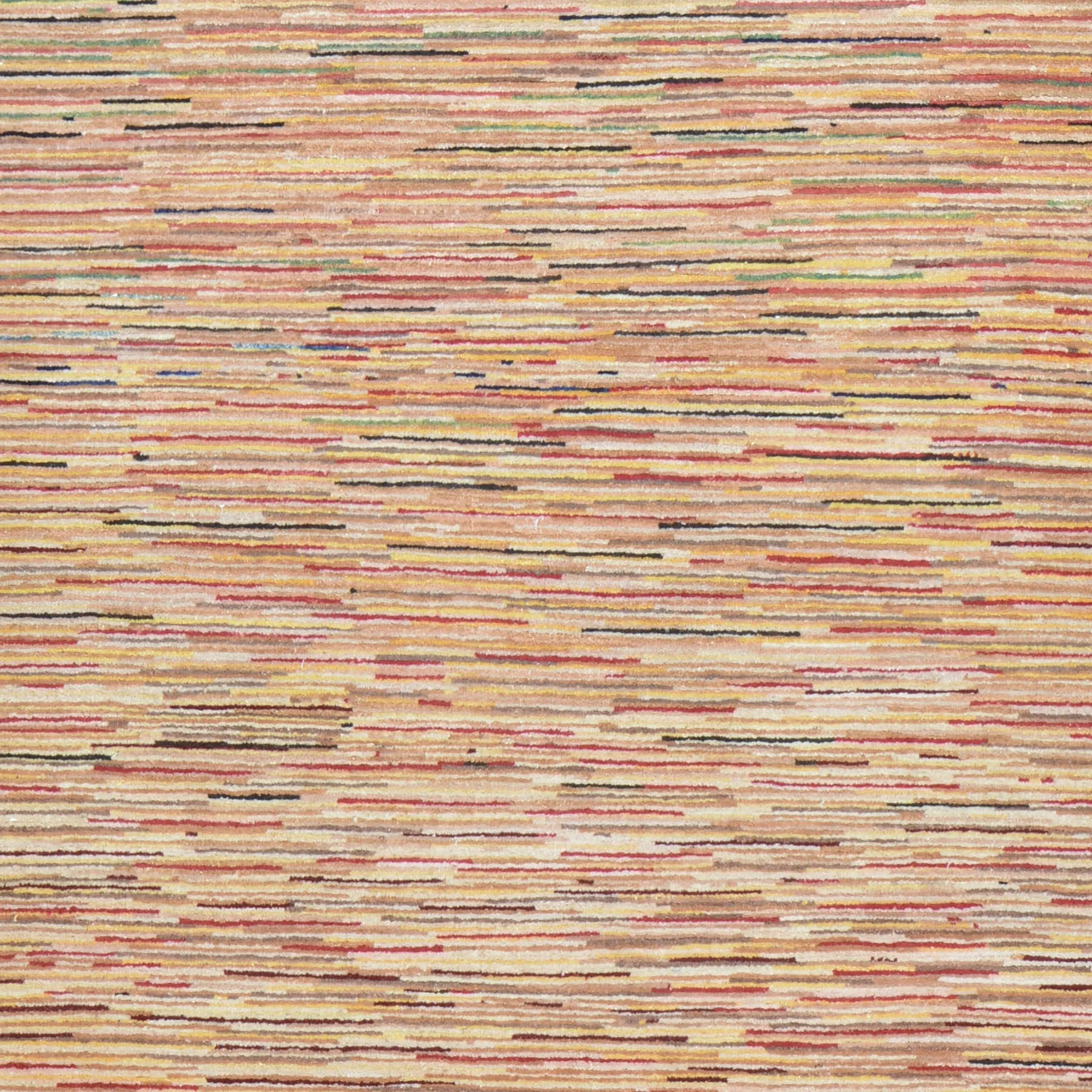 Hand-Knotted Modern Design Handmade Wool Rug (Size 3.0 X 4.10) Cwral-8478