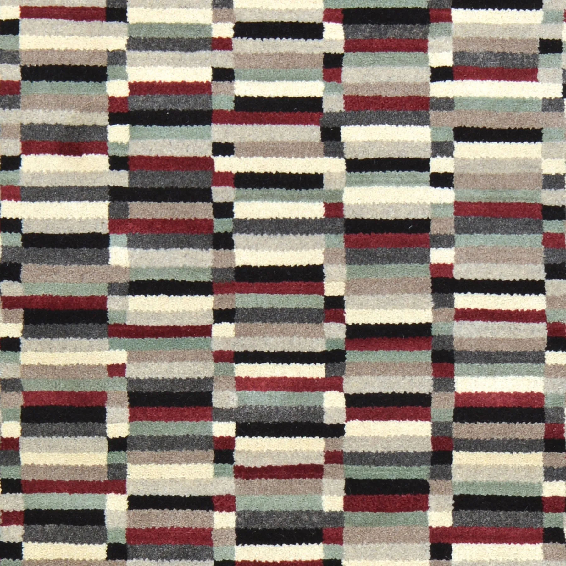 Hand-Knotted Modern Gabbeh Design Handmade Wool Rug (Size 3.11 X 5.11) Cwral-6669
