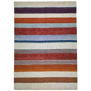 Hand-Knotted Modern Gabbeh Design Wool Handmade Rug (Size 8.2 x11.7) Cwral-9543